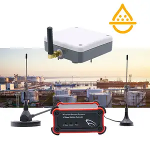 High Sensitivity & Waterproof Wireless sensor underground monitor water pipe leak detector floor and wall