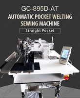 Machine à coudre automatique GC-895D-AT poche Welting (poche droite)