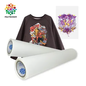 Direct Supplier Sublimation DTF Printing Film DTF Transfer Film Dtf Film Roll 60cm For Digital Prints Transfers To T-Shirts