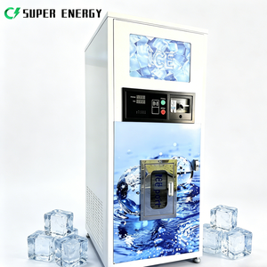 Máquina Expendedora de Hielo de Autoservicio para Exteriores, con Pago por Monedas, Tarjeta de Crédito y Código QR, Sistema de Embolsado Automático para Ventas en Supermercados - Product Image 1