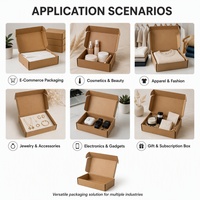 Caja de Regalo para Perfume con Impresión Personalizada, Papel Biodegradable Resistente a Aplastamientos, Tamaño y Logotipo Personalizables, MOQ Bajo para Startups