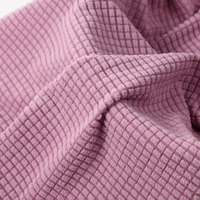 Mwshaoxing — tissu polaire brossée en Polyester, extensible, polaire, Spandex, Jacquard