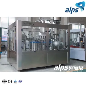 Automatic Small Business Natural Fruit Juice Filling Mixing Machine Production Line