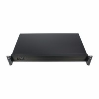 D Valor K125L -itx 1U Rackmount Industrial Server Chassis Mini-ITX 250mm Deep Aluminium & SGCC Body Satu Slot Full Height Tersedia di Stok
