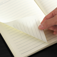 Fournitures de bureau personnalisées pour entreprises, carnets, cahiers, cadeaux en gros, carnet en cuir rigide A6 A5 pour étudiants, école