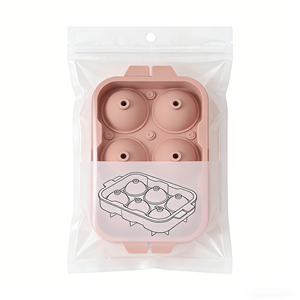 Moule à glaçons ronds, parfait pour les cocktails au whisky, la nourriture pour bébés, réutilisable pour la préparation de boissons, la préparation des repas, le refroidissement du vin - Product Image 4