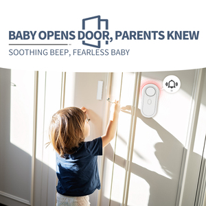 Xách tay 433Mhz điều khiển từ xa cảm biến từ tính ABS từ mở báo động cho an ninh nhà & Chống trộm kiểm soát cửa - Product Image 2