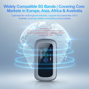 Du lịch toàn cầu 5g Túi wifi di động wifi6 4200mAh di động wifi Router 5g Túi Router hotspot với khe cắm thẻ Sim - Product Image 3