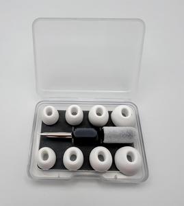 Puntas de Silicona para Auriculares, Repuesto 1:1 para Pro, Impermeables y Ecológicas, Reducción de Ruido, Protección Contra el Polvo, 4 Pares - Product Image 3