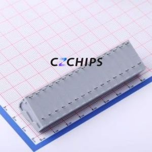 KF250T-5.0-2*16P Spring Terminal Block Through hole Component (THT),P=5mm Connector 2x16P 5mm Gray 32P - Product Image 2