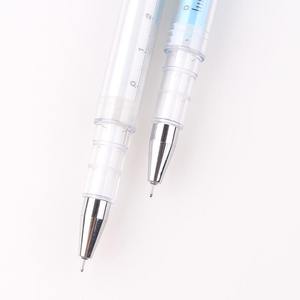 Jeringa de Plástico de Color al por Mayor, Modelo 0.38MM, Bolígrafo de Tinta Negra Neutra para Estudiantes, Papelería, Médicos y Enfermeras - Product Image 3