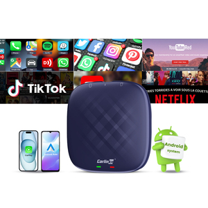 <span class=keywords><strong>Carlinkit</strong></span> 8G+128GB Tbox CarPlay Android 13 Ai Box Adaptador Inalámbrico Android 13 CarPlay Portátil - Product Image 1