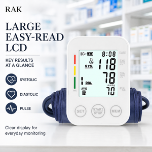 Misuratore di <span class=keywords><strong>Pressione</strong></span> Sanguigna Digitale Automatico di Grado Medicale Classe II con Memoria 2x99, Bracciale Multimisura <span class=keywords><strong>e</strong></span> Rilevatore di <span class=keywords><strong>Aritmia</strong></span> Elettrico - Product Image 1