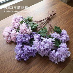 Ramas de Jacaranda Artificiales Xinchengzhi de 30cm-190cm, Ramo de Flores de Seda y Plástico para Decoración Interior y Exterior - Product Image 5