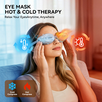 Masseur oculaire intelligent Eveekon 3D avec chaleur et refroidissement, masseur oculaire portable avec massage par points, vibrations et musique pour soulager les yeux