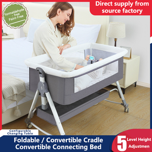 New-Phong Cách Thiết Kế Hiện Đại Có Thể Gập Lại Bé Đồ Nội Thất Sản Phẩm Bé Cái Nôi Đa-Chức Năng Sơ Sinh Bé Giường - Product Image 3