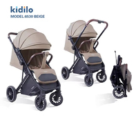 Kidilo 6530 Poussette légère et portable pour bébé Produit de sécurité pour bébé avec poussette pliable en gros