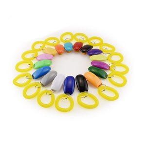 Clicker de entrenamiento EVA de alta flexibilidad para perros PETRICH entrenamiento de agilidad Universal pulsera de correa de muñeca para perros - Product Image 1
