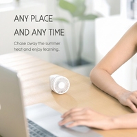 Nouveau ventilateur électrique multifonctionnel portable, personnalisé, rechargeable par USB, à porter autour du cou, pour l'extérieur, mini, pour l'été