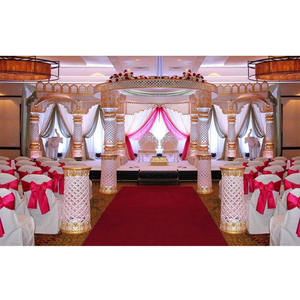 พระบาทสมเด็จพระเจ้าอยู่หัวในงานแต่งงานของกษัตริย์แมนเด็บเยอรมนีแกรนด์มหาราชาฮาวานาแต่งงาน Mandap นักออกแบบงานแต่งงานของชาวฮินดูที่ดีที่สุด - Product Image 1