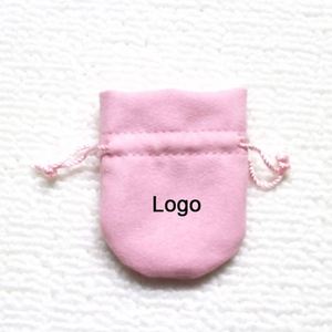 Sacs en velours recyclables personnalisés avec cordon de serrage pour l'emballage de bijoux (colliers, boucles d'oreilles, bagues) – Protection anti-poussière - Product Image 5