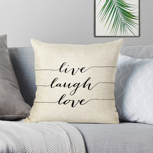 Federa decorativa creativa lettera bianca nera per divano auto biancheria per la casa su misura federa - Product Image 6