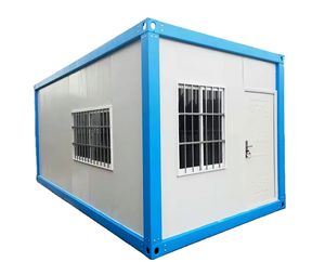 Moderne Portable Modulaire Conteneur Maison Pas Cher Préfabriqué Boulon En Acier Structure Cadre Appartements Villas Hôpitaux Magasins Panneau Sandwich - Product Image 5