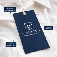 Étiquettes suspendues en papier de luxe avec logo en relief profond, dorure or rose, cordon personnalisé pour les marques de vêtements en maille et de chaussures de créateurs |   Zhejiang |   Échantillon de 7 jours