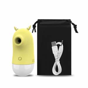 Scatola personalizzata gratuita-pratico massaggiatore per <span class=keywords><strong>Vagina</strong></span> vibrante con Clit ventosa, 5 velocità e stimolatore G-Spot, Sex Toy in Silicone per le donne - Product Image 1