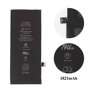 แบตเตอรี่ชาร์จซ้ำได้ความจุสูงของแท้สำหรับ <span class=keywords><strong>iPhone</strong></span> 11 12 PRO <span class=keywords><strong>6S</strong></span> 6 7 8 <span class=keywords><strong>PLUS</strong></span> x XS MAX แบตเตอรี่สำหรับ <span class=keywords><strong>iPhone</strong></span> แบตเตอรี่ลิเธียม - Product Image 1