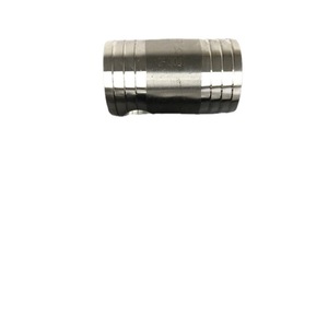 Connecteur Pagoda à double extrémité en acier inoxydable, 100 mm, pour tuyau d'eau, connecteur droit pour tuyau flexible - Product Image 2