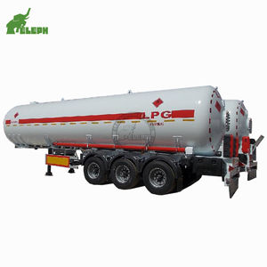Semi-remorque citerne à gaz GPL en acier de 52600 litres à 3 essieux, citerne à gaz de pétrole liquéfié d'occasion, remorque citerne GPL - Product Image 6