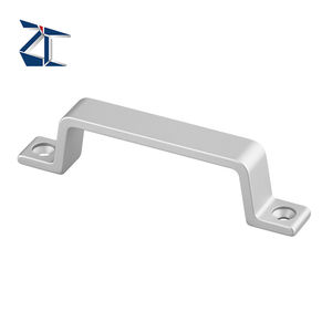 ZCSL-UWASNDF Roestvrijstalen Satijnen Afwerking Wijnkast Koelkast Vriezer Handvat Gegoten Diagonale Handgrepen - Product Image 4