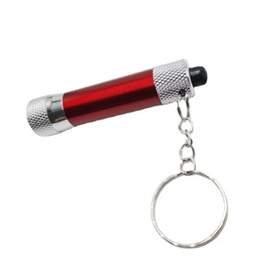 Aluminum alloy mini 3LED keychain <b>light</b>, <b>small</b> flashlight, key <b>light</b>, night lighting gift flashlight, bulk discount. - Product Image 4