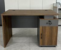 Nouveau bureau de travail - Bureau en bois mélaminé - Poste de travail pour manager et employé