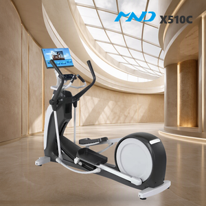 Máquina <span class=keywords><strong>El</strong></span>íptica de Alta Calidad con Pantalla Sincronizada, Equipo de Gimnasio MND Fitness, Máquina de Cardio para Gimnasio en Londres - Product Image 1