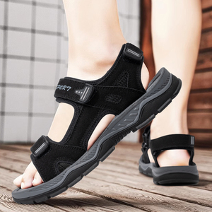 Nuevo 2026: Sandalias Casuales de Verano para Hombre con Logotipo Personalizado, Ligeras, Ecológicas, para Playa, con Cierre de Gancho y Bucle, Construcción Ligera con Remaches, OEM - Product Image 6