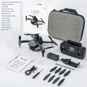 Nouveau drone RC L200 PRO MAX avec caméra HD 4K, cardan 2 axes, moteur brushless, GPS, WIFI 5G FPV, évitement d'obstacles au laser pour débutants - Product Image 1
