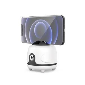 Otomatik akıllı çekim 360 derece rotasyon yüz nesne izleme kamera mobil telefon tutucu sabitleyici Gimbal canlı akış Vlog
