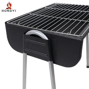 เตาปิ้งย่างพกพา HONGYI ขนาด 48x31x43 ซม. ทำจากสแตนเลสอเนกประสงค์ สำหรับปิ้งย่างกลางแจ้ง ปิ้งย่างไร้ควัน ไม่ติดกระทะ ใช้ถ่าน - Product Image 1