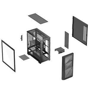 <span class=keywords><strong>2025</strong></span> mới nhất cao cấp luồng không khí Tempered Glass sang trọng lưới ATX chơi game trường hợp gaimg <span class=keywords><strong>PC</strong></span> trường hợp cho gamer - Product Image 4