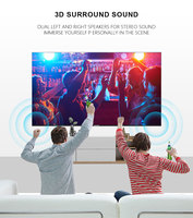 Téléviseur intelligent sans bordure 4K UHD de 55 pouces avec panneau A+ BOE/CSOT pour hôtel/maison moderne
