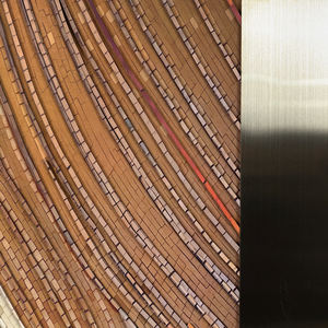 Oggetti decorativi personalizzati a parete grande per la casa oggetti di lusso in metallo dorato fatti a mano a mano miste per arte della parete per progetti di Design - Product Image 4