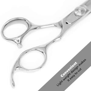 Tijeras de Peluquería Profesionales, Tijeras de Entresacar de Acero Inoxidable de 6.0 Pulgadas con Cabeza Recta, Herramientas para Salón de Belleza - Product Image 2