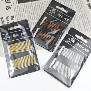 Elegantes horquillas metálicas de cristal para mujeres y niñas adolescentes, accesorio de salida nocturna a granel con clip, bonita pieza de cabello - Product Image 3