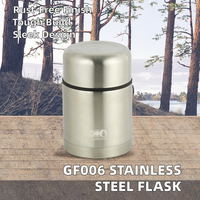 Termo de Acero Inoxidable de Doble Pared GF006, Directo de Fábrica, Libre de BPA, 18/8 304, para Almacenamiento de Alimentos, para Camping, Sopa, Lonchera