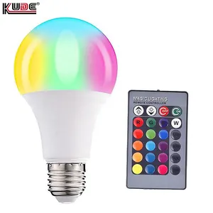 Hochwertige PE-Kunststoff möbel Farbwechsel LED-Glühbirne E27 LED-Glühbirne