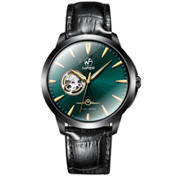 Montre mécanique au design personnalisé, nouveau boîtier au design unique, mouvement professionnel et pratique avec boîtier de transmission, montre mécanique