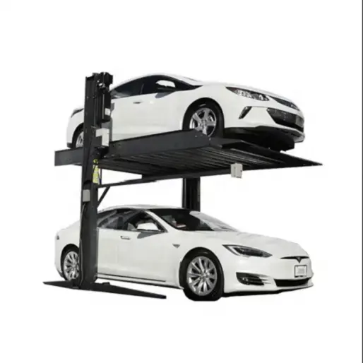 Gran oferta de estacionamiento hidráulico automatizado de doble nivel Vertical Parklift con CE