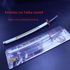 <span class=keywords><strong>Kimetsu</strong></span> <span class=keywords><strong>No</strong></span> <span class=keywords><strong>Yaiba</strong></span> sword portachiavi in metallo Demon Slayer Toy Anime surround Sword modello in lega - Product Image 5